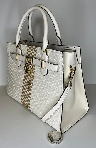 Vista 8 de Michael Kors Bolso Hamilton MD con cartera Continental grande y gancho para bolso