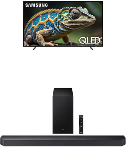 Vista 17 de Samsung - Smart TV QLED 4K de 32 pulgadas de la serie Q60D, Quantum HDR, Object Tracking Sound Lite, Motion Xcelerator, diseño delgado, Gaming Hub