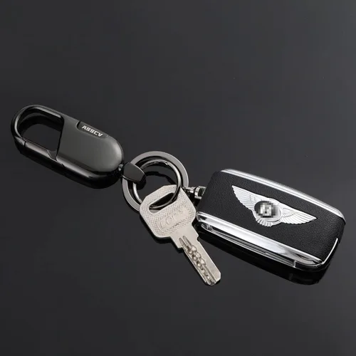 Vista 6 de Car Keys Keychain, Heavy Duty Keychains,Car Key Fob Accessory For Men and Women,With Elegant Metal Box