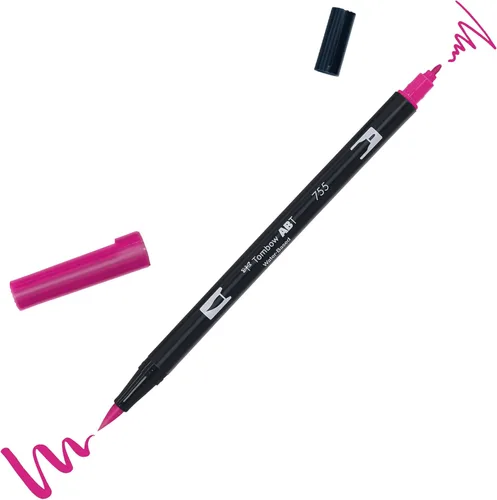 Vista 48 de Tombow Rotulador de Punta Doble, Abt, No. 025 (AB-T025)