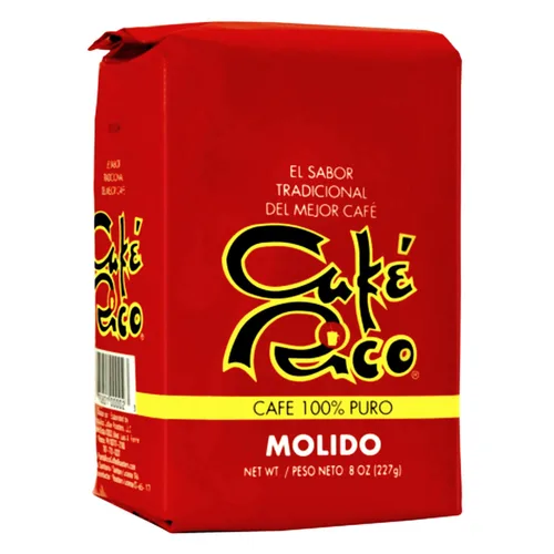 Vista 6 de Café Rico Ground Regular Puerto Rican Coffee, bolsa de 8 onzas (paquete de 1)