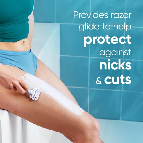 Vista 3 de Gillette Satin Care Shave Gel, Ultra Sensitive, Gel para afeitar, 2 unidades (7onzas cada uno)