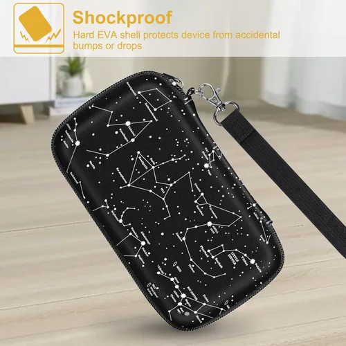 Vista 4 de Fintie Funda protectora para cámara e impresora Kodak Step/Mini 2 HD/PRINTOMATIC/Kodak Smile - Funda de transporte rígida a prueba de golpes