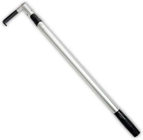 Gancho recuperador de carga, herramienta de alcance de 6 pies para cama de camioneta, poste telescópico con gancho de agarre, accesorios de camión