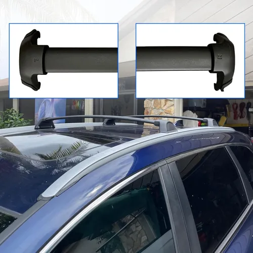 Vista 3 de Portaequipajes de techo 2017-2022 para Honda CRV de aluminio