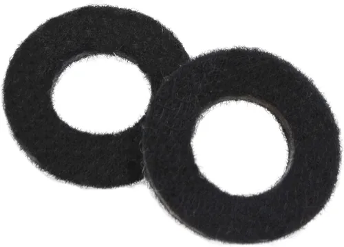 Vista 4 de 20 almohadillas de fieltro para válvula de trompeta, almohadillas de fieltro compatibles con accesorios de repuesto para instrumentos musicales