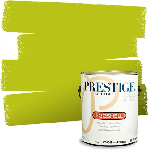 Vista 100 de PRESTIGE Pintura exterior e imprimación en uno, aventura, plano, 1 galón