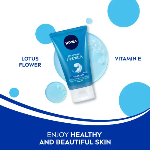 Vista 3 de Cuidado facial de Nivea Visage Gel limpiador (piel normal/mixta), 5.1 fl oz