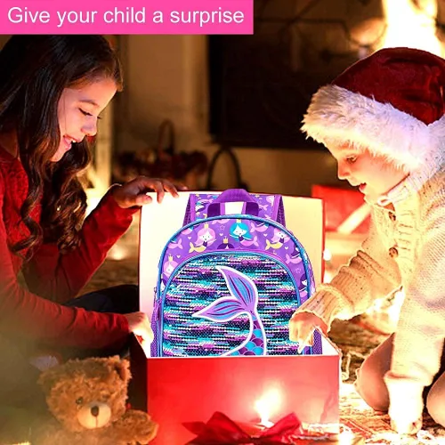 Vista 8 de Mochila infantil para niñas y niños mochila preescolar para niños