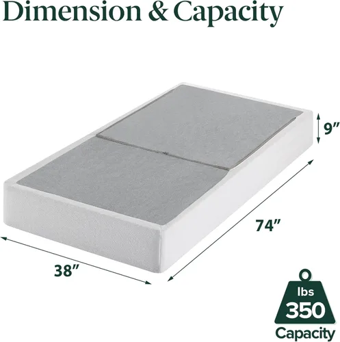Vista 10 de Somier y base de colchón plegables de Sleep Master, Acero