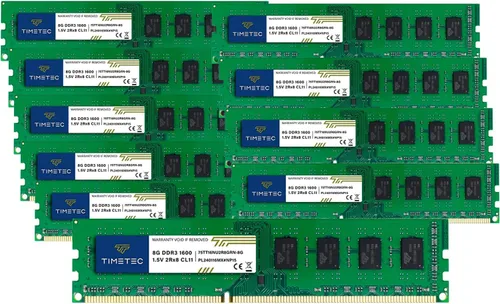 Vista 8 de Timetec Hynix Módulo de memoria grado A, IC, de 1600 megahercios, (PC3 12800), no ECC, sin memoria intermedia, CL11 de 1.35/1.5 voltios, con 240