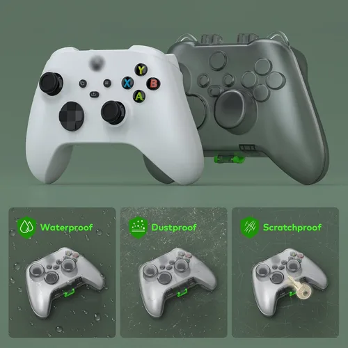 Vista 6 de Tiiletzote Funda protectora de viaje compatible con el controlador Xbox Series XS, carcasa rígida 11, protección de joystick, resistente al polvo