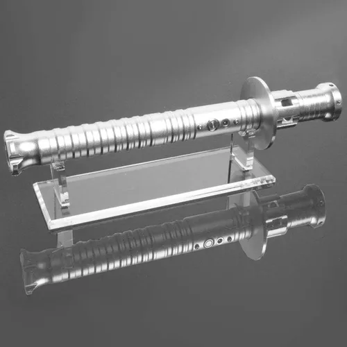 Vista 6 de Soporte de sable de luz WANLIAN, soporte de espada de acrílico de escritorio, soporte de sable de luz fijo, soporte de exhibición decorativo