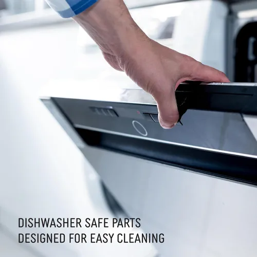 Vista 8 de Ninja Pod & Grounds - Cafetera especializada de una sola porción, compatible con cápsulas K-Cup, prepara café molido, diseño compacto, espumador