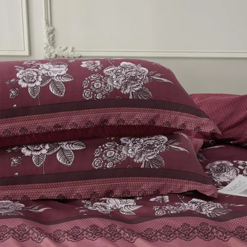 Vista 118 de SAPHREAS Juego de funda de edredón de algodón, tamaño King, a cuadros color gris oscuro y gris, geométrico, 3 piezas, 1 funda de edredón y 2 fundas