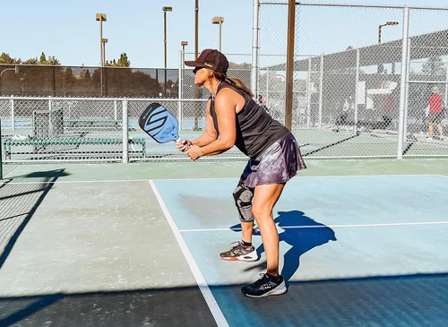 Vista 3 de Blevonh - Falda de tenis para mujer con bolsillo, para correr o jugar golf