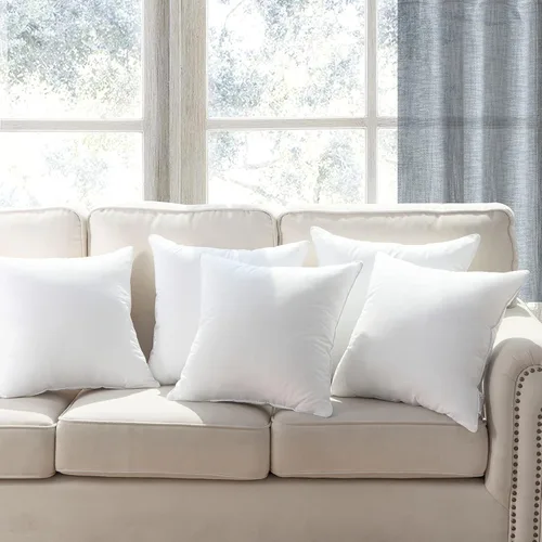 Vista 8 de Inserto de almohada Phantoscope - Inserto de almohada con funda de algodón 100% - Inserto de almohada cuadrada para almohada lumbar - Almohadas