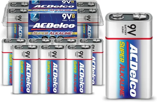 Vista 2 de Powermax ACDelco - Paquete de 8 baterías AAA de 9 voltios y 48