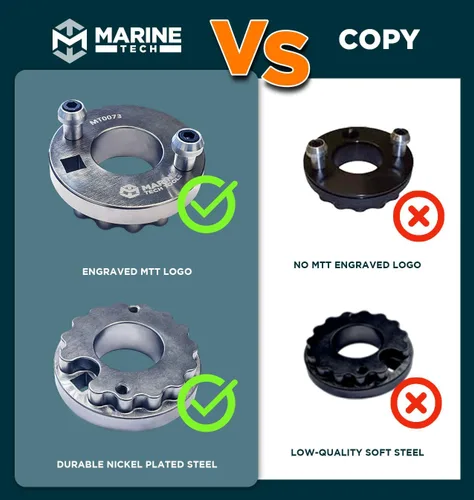 Vista 2 de Marine Tech Tools Llave de anillo de empuje, Reemplaza: Volvo Penta 385587, Llave de anillo de empuje Volvo Penta, Volvo Penta Duoprop Boating