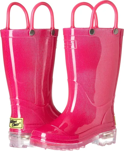 Vista 7 de Western Chief - Botas de lluvia impermeables, de PVC, con luz, para niños