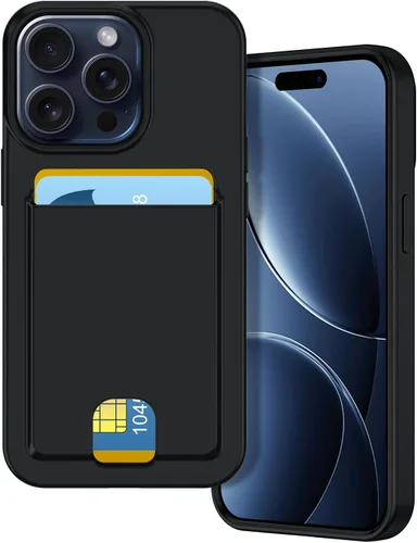 Vista 70 de Petocase para iPhone Air Funda con Billetera Ranura para Tarjetas Ultra Delgada Flexible TPU Gel Goma Suave Silicona Protectora para Apple iPhone 17