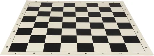 Vista 4 de Roman Chess Set - Vinyl Chess Board Black/White- Size 17,3" + Roman Chess Pieces 3,75" Black/White