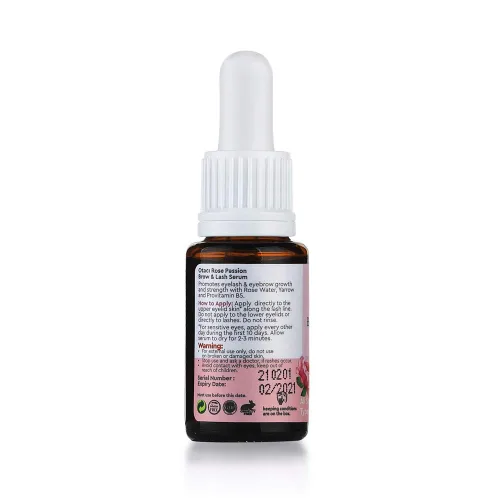 Vista 7 de OTACI Rose Passion - Suero para cejas y pestañas, crecimiento de pestañas natural