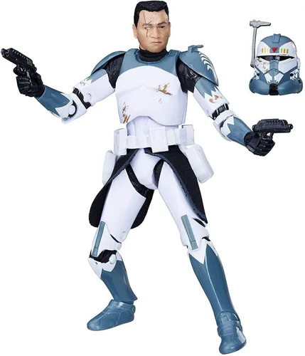 Vista 2 de Star Wars The Clone Wars Black Series Clone Commander Wolffe Action Figure [6 Inch]