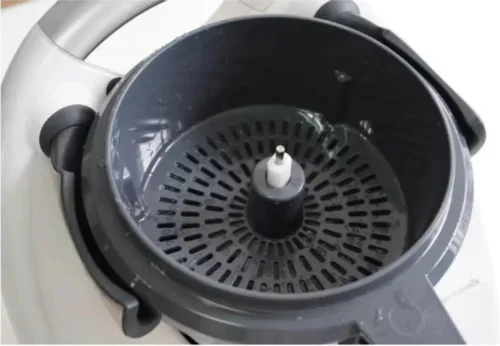 Vista 4 de Pieza de la máquina de exprimir adecuada para Thermomix TM5/TM6 Citrus Juicing Set de jugo de naranja Accesorio de material plástico Coladores cesta