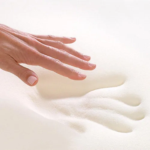 Vista 3 de FoamRush Cubrecolchón de espuma viscoelástica de tamaño individual de 1 pulgada de grosor, fabricado en Estados Unidos