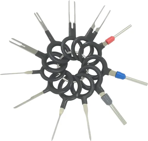 Lanzamiento de pines de conector de llave de extracción de terminales automáticos (11 piezas sin duplicado)