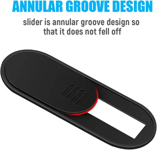 Vista 5 de HKDGYHON Funda deslizante para cámara web, bloqueador de funda ultrafina de 0.028 pulgadas para cámara web, funda de privacidad para MacBook iPhone