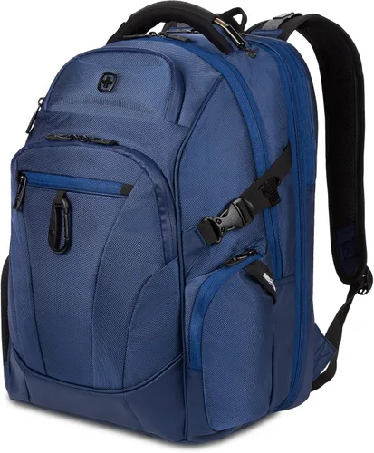 Vista 9 de SwissGear Endure ScanSmart – Mochila para portátil con tecnología TSA aprobada – Compatible con la mayoría de laptops de 17" – Múltiples bolsillos