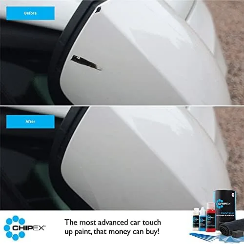Vista 6 de Chipex Kit de pintura de retoque automotriz compatible con el código de color MERCEDES-BENZ 7769 - AMAZON DUNKELGRAU Reparación de arañazos