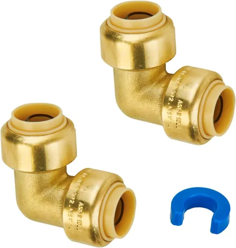 Vista 34 de SUNGATOR Camiseta de 1/2 pulgada, accesorios Pex de empuje de 1/2 pulgada, accesorios en T de 1/2 pulgada, conector en T de plomería sin plomo