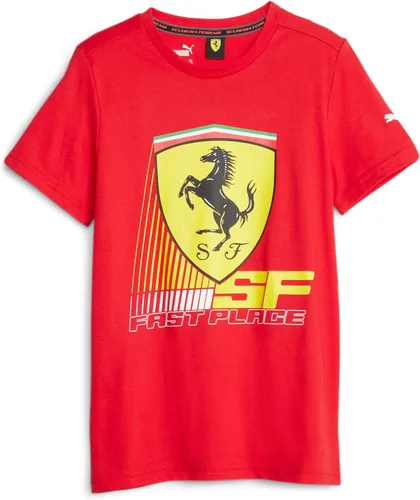 PUMA Camiseta estampada Scuderia Ferrari Race para niños