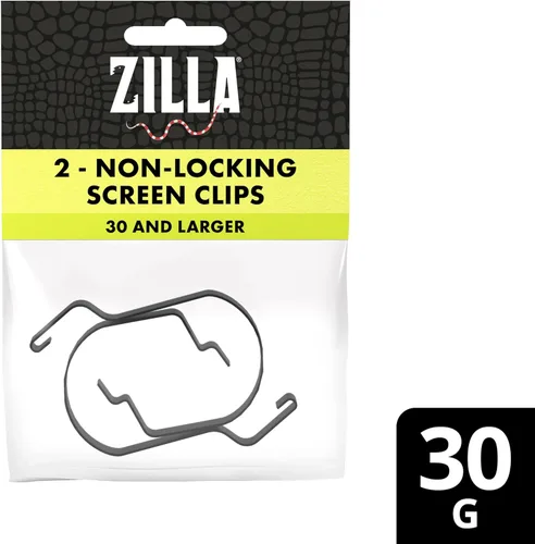 Vista 10 de Zilla Clips sin bloqueo para pantalla de aire fresco para terrario de reptiles, paquete de 2, tamaño grande