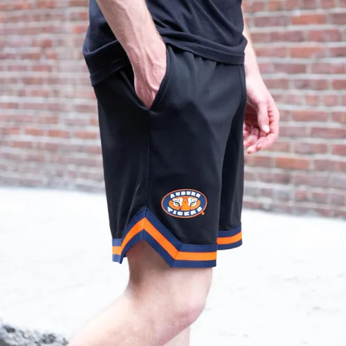 Vista 4 de Ultra Game Pantalones cortos de baloncesto oficiales NCAA para hombre de malla de aire suave - Ajuste OG