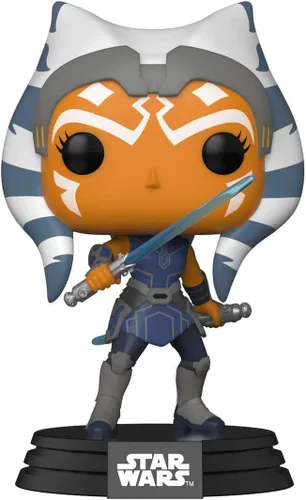 Vista 5 de POP Star Wars: Clone Wars - Figura de vinilo de Ahsoka Tano Funko (paquete con funda protectora compatible con Pop Box), multicolor, 3.75 pulgadas