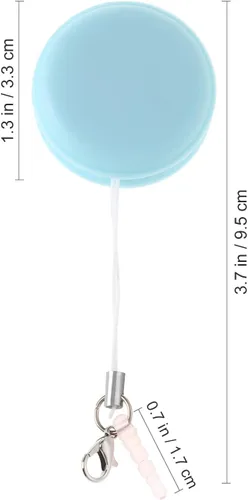 Vista 7 de Juego de 4 limpiadores de pantalla Macaron: toallitas de limpieza de teléfono macarrón, limpiador de pantalla de teléfono celular, cepillo suave