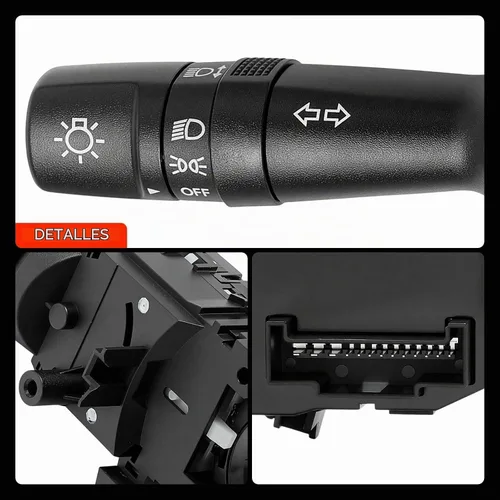 Vista 8 de Interruptor de Señal de Giro A-Premium, Atenuador de Faros, Palanca Multifunción para Luz de Estacionamiento Compatible con Hyundai Kia - 2011-2017