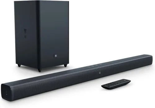 JBL Bar 2.1 - Barra de sonido de canal con subwoofer inalámbrico