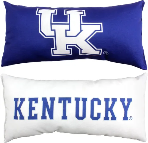 Vista 22 de College Covers Everything Comfy Arkansas Razorbacks Almohada Bolster de Viaje Pequeña Decorativa de 2 Lados 16 x 6 pulgadas