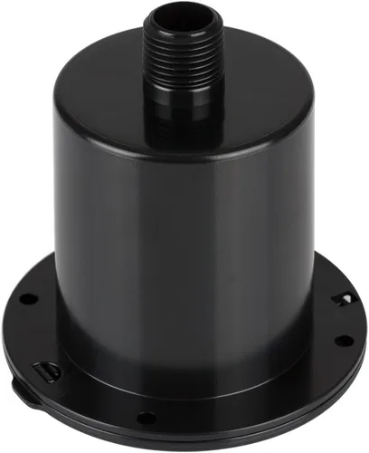 Vista 3 de Dura Faucet DF-SA184-BK RV Exterior Utility Spray Dock Port con conexión rápida (negro)