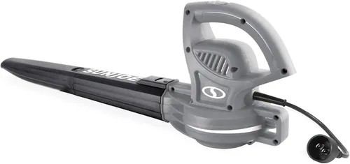Sun Joe SBJ597E-GRY 155 MPH 6 Amp, soplador eléctrico multipropósito, gris