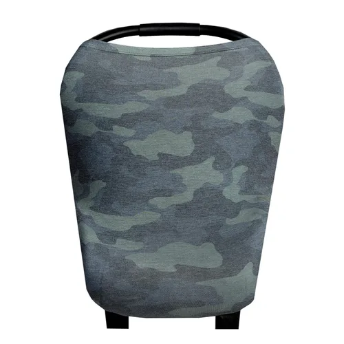 Vista 8 de Bison Copper Pearl Funda multiusos: asiento de automóvil, enfermería, cochecito, tela elástica, para todas las estaciones, diseños elegantes, fácil
