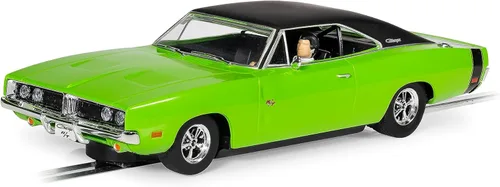 Scalextric Dodge Charger RT Sublime Verde Negro Top 1:32 Slot Race Car C4326