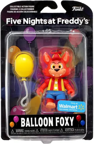 Funko Figura de acción: Five Nights at Freddy's (FNAF) SB - Balloon Foxy - Juguete coleccionable - Idea de regalo - Producto oficial - para niños,