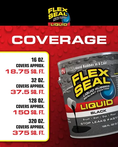 Vista 7 de Flex Seal Liquid tamaño grande de 32 onzas