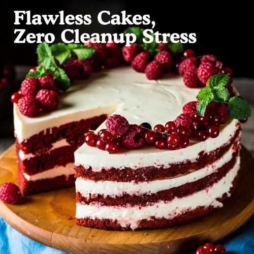 Vista 5 de Regency Wraps Círculos de papel pergamino para moldes redondos para pasteles, forros a prueba de grasa para hornear antiadherentes, 9 pulgadas